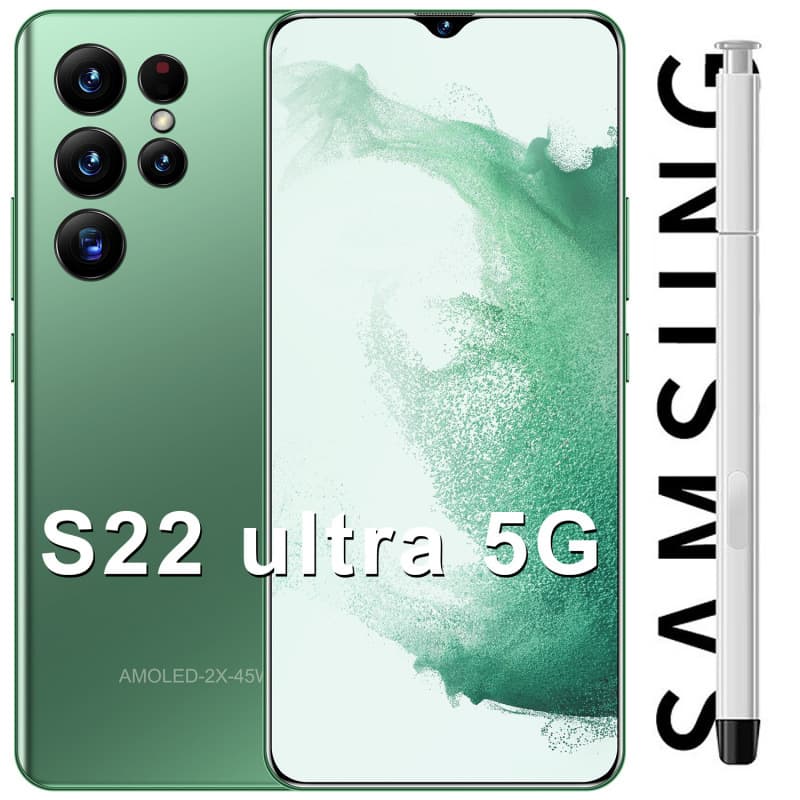 New S22 Ultra Smartphone 7.3-inch Cross-Border Phone 2+16GB Memory Foreign Trade Phone In Stock