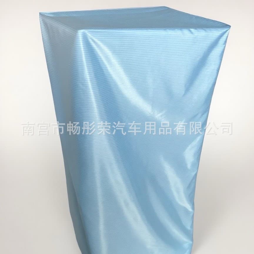 Custom anti-static dustproof national standard striped conductive thread cleanroom cover for equipment and machinery, tailored for electronics