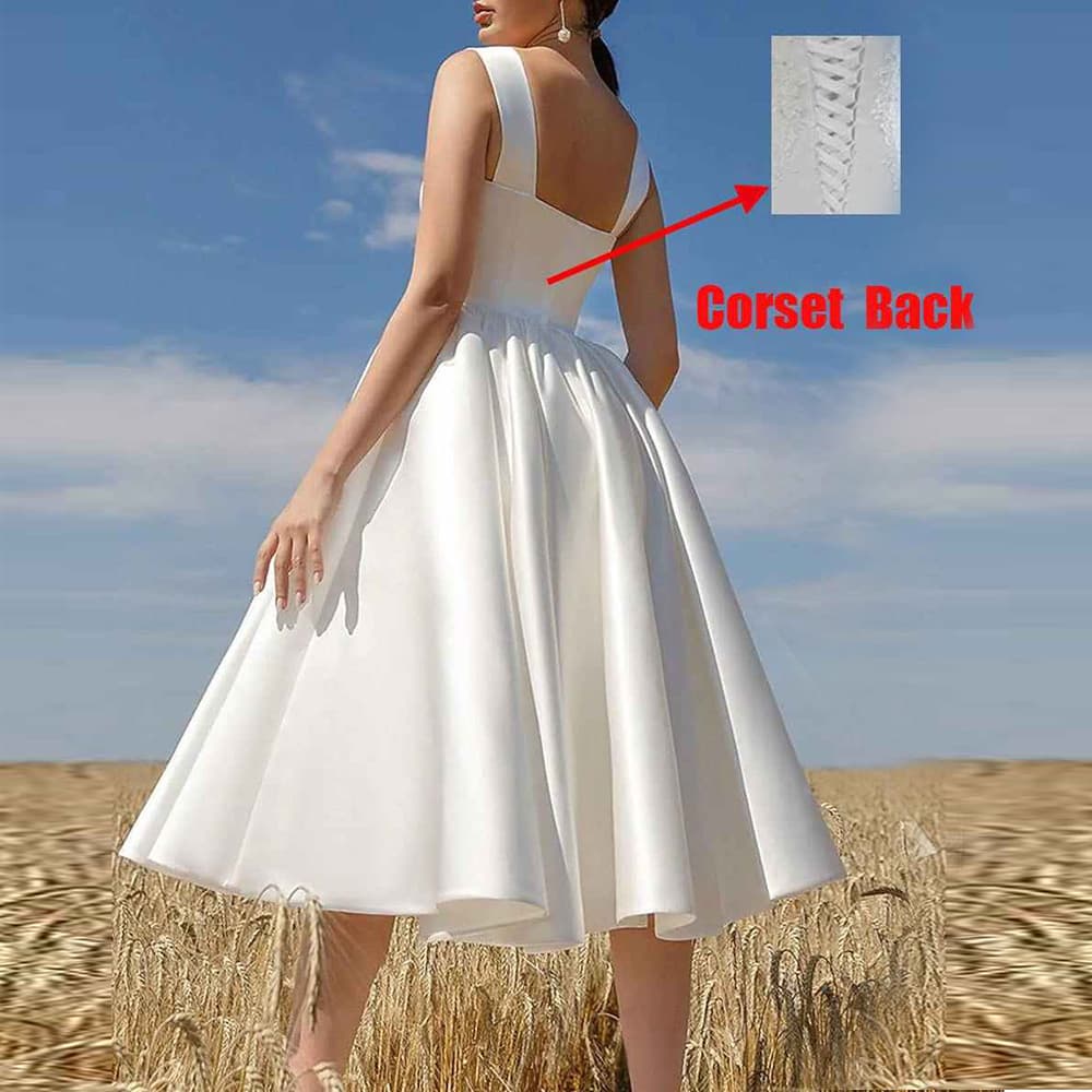 Amazon Source Wedding Dress 2026 New Style European and American Gown Strapless Backless A-Line Banquet White Strapless Dress