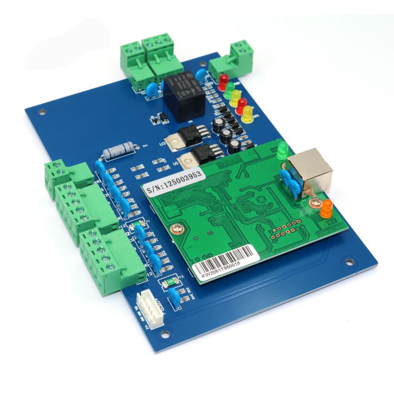 j8CPIP card-swiping networked face and fingerprint T set, power chassis control board, access controller, single Weigeng g3