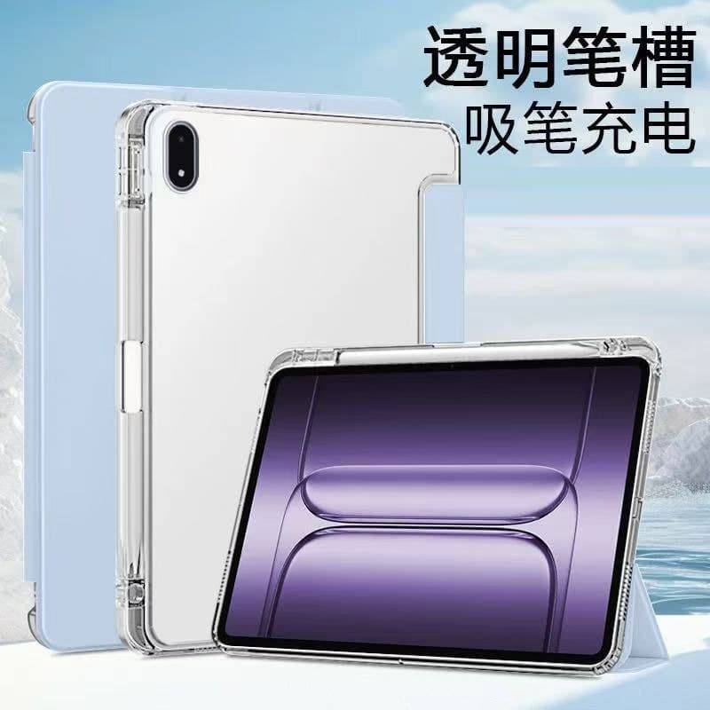 Samsung Galaxy Tab S10 Lite Case, Galaxy Tab S10 LTE Silicone Samsung with Pen Holder Transparent