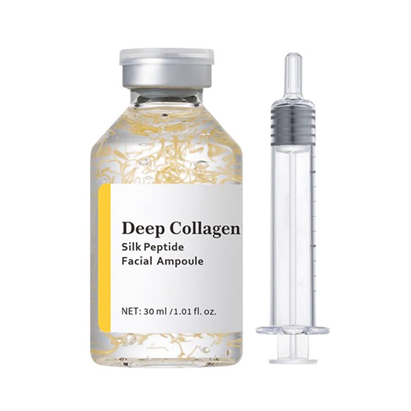 Deep Collagen Silk Ampoule Collagen Peptide Ampoule Syringe Serum Firming Anti-Wrinkle