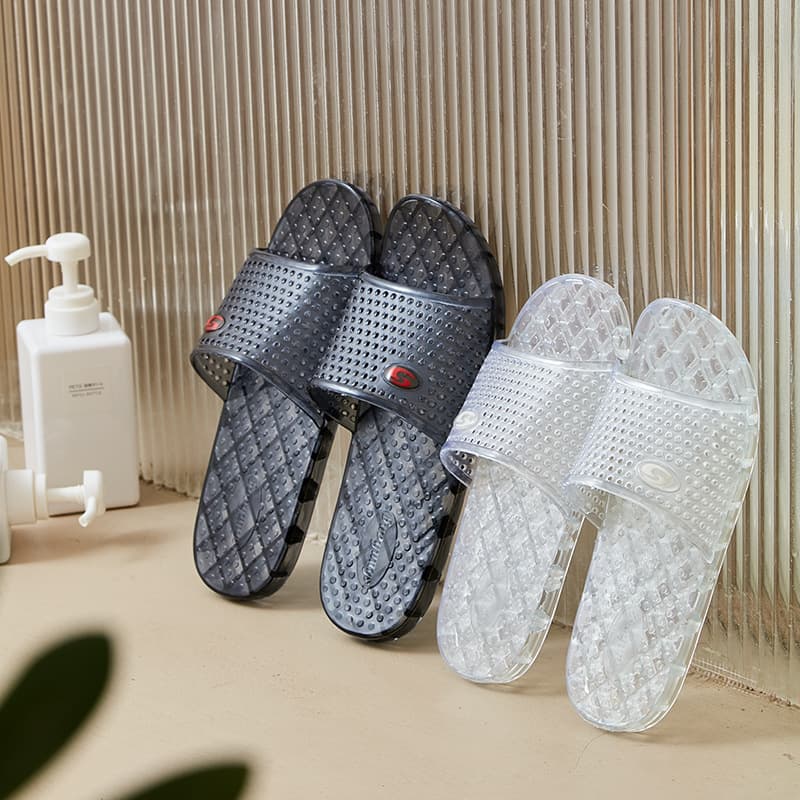 Men's Casual Slippers, Couple Unisex One-Strap Waterproof Beach Slippers, Indoor Anti-Slip Cool Slippers for Women
