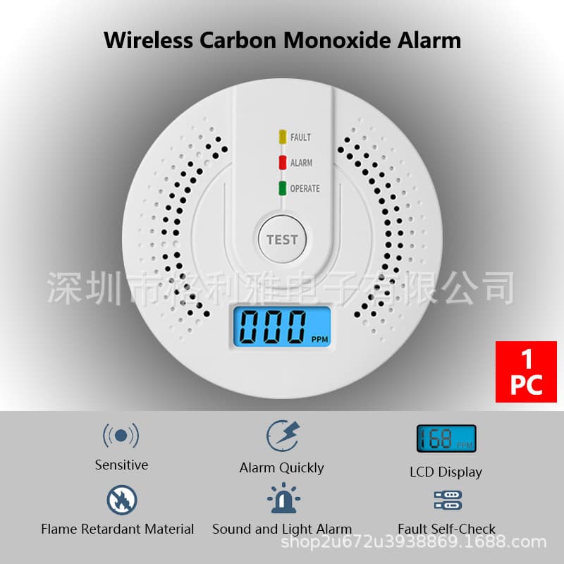 Cross-border direct shipping of household carbon monoxide detectors, smoke detectors, CO detectors, certified in Europe and America