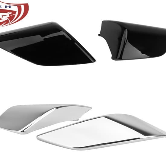 Motorcycle Accessories Battery Cover Body Side Cover Waterproof Cover Compatible with Honda Shadow ACE VT750/400