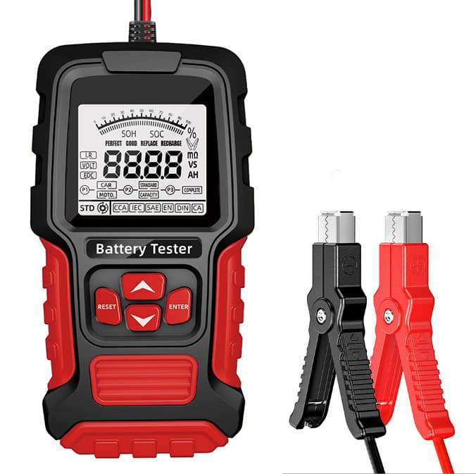 E-FAST Smart Battery Tester Digital Display Parameters 12V/24V Car Battery Internal Resistance Tester