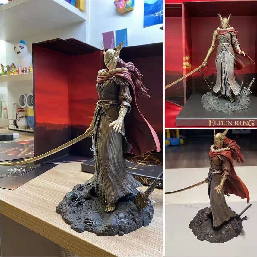 New Elden Ring Valkyrie Statue Collectible Figurine Resin Craft