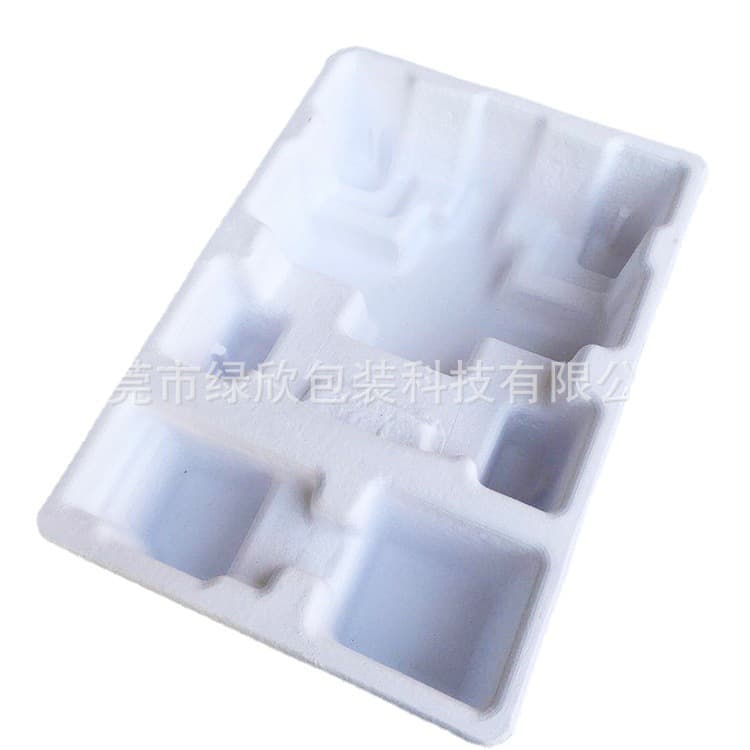 Eco-friendly pulp, pulp molding product inner liner protective paper trays, damage and shock-proof paper-plastic trays