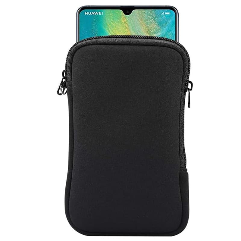 Small Phone Pouch, Charger Bag, Power Bank Case, Portable Zipper Pouch for Mobile Hard Drive Storage