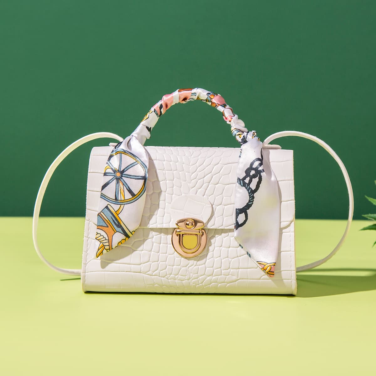 Export Bag Wholesale Women's 2025 Plaid Scarf Handheld Tote Bag Ladies High Texture Shoulder Crossbody Bag