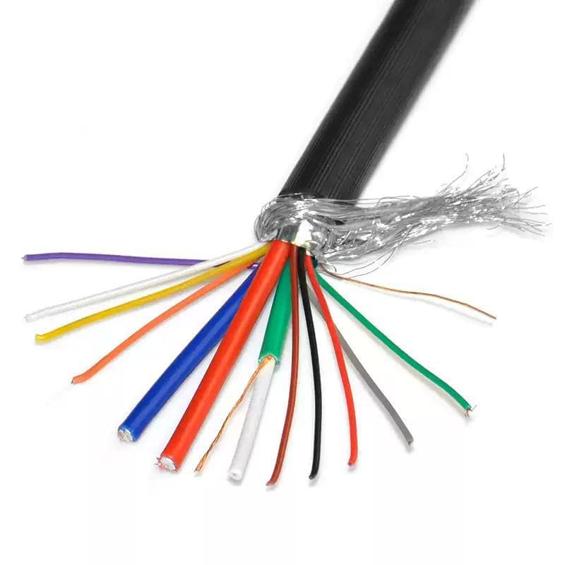 VGA Cable for Computer Projector Connection 3+6 High-Definition Data Cable 3+9 Engineering Pre-embedded Pipe Loose Wire Pure Copper
