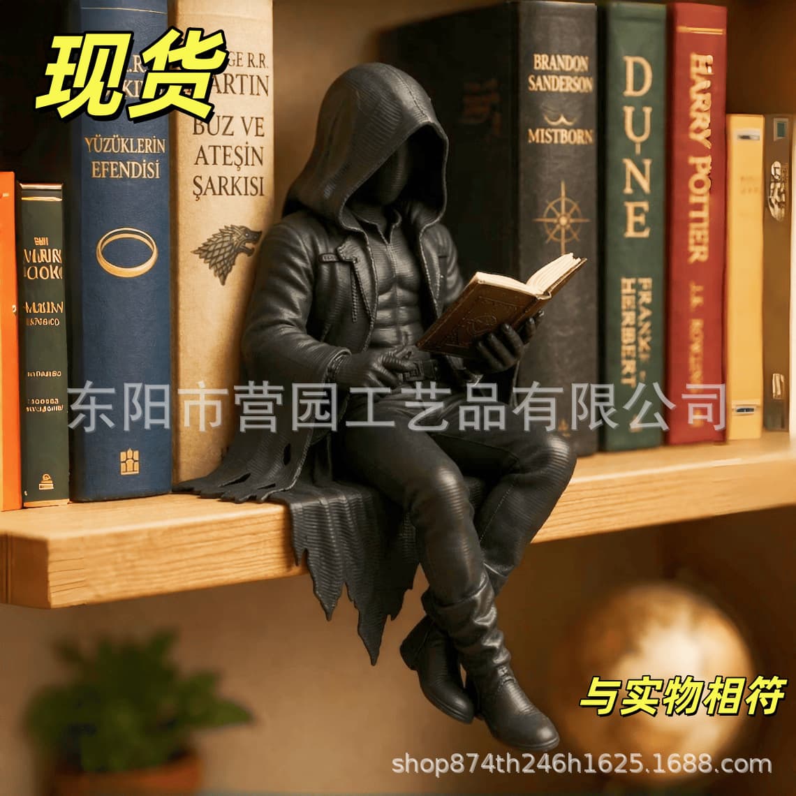 Cross-border new product Ancient Chinese Scholar cloak scholar resin crafts ornaments decoration
