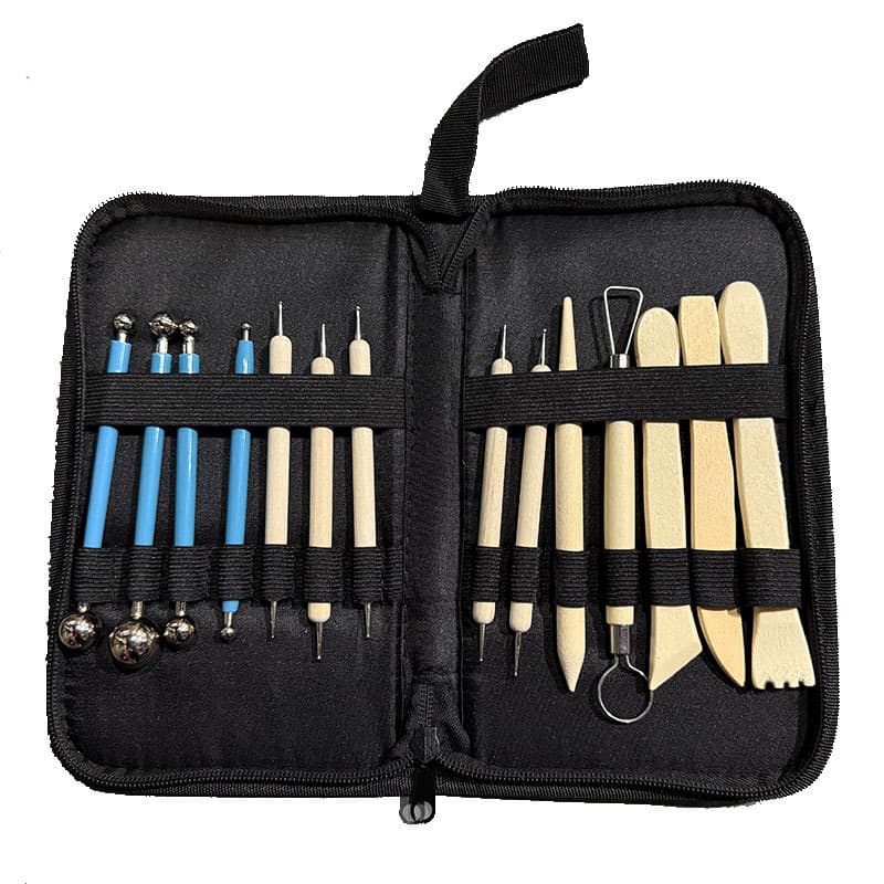 5-Piece Clay Sculpting Set Wooden Pottery Tools Polymer Clay Sculpting Knives Clay Modeling Ceramic Tools DIY Clay Tools Wholesale