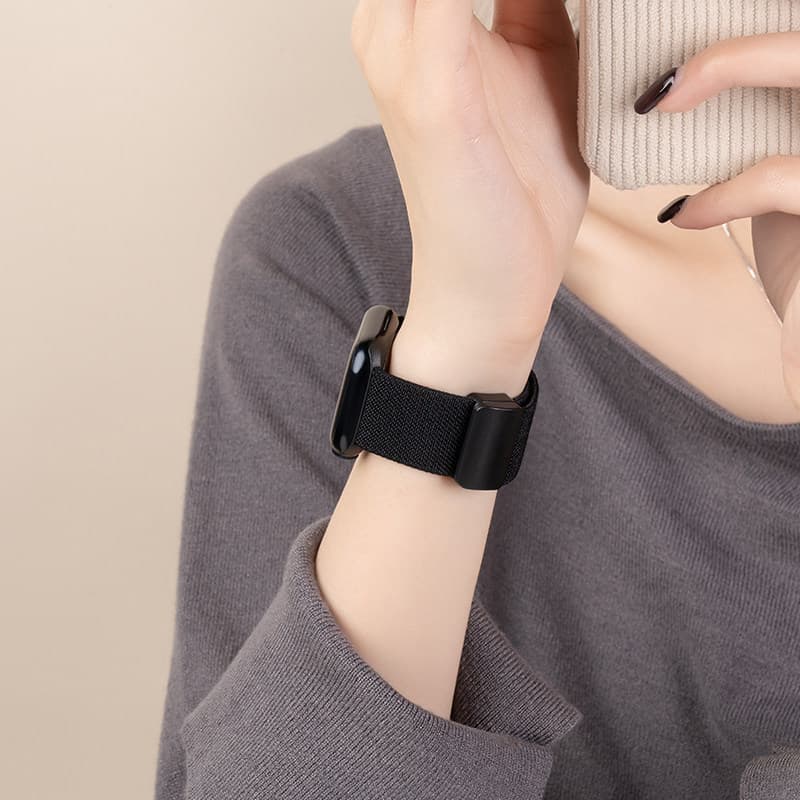 Compatible with Apple S10 Watch Band iWatch 11 Plain Weave S9 Braided Magnetic S8 Sport S7 Premium Women 7 Smart SE3