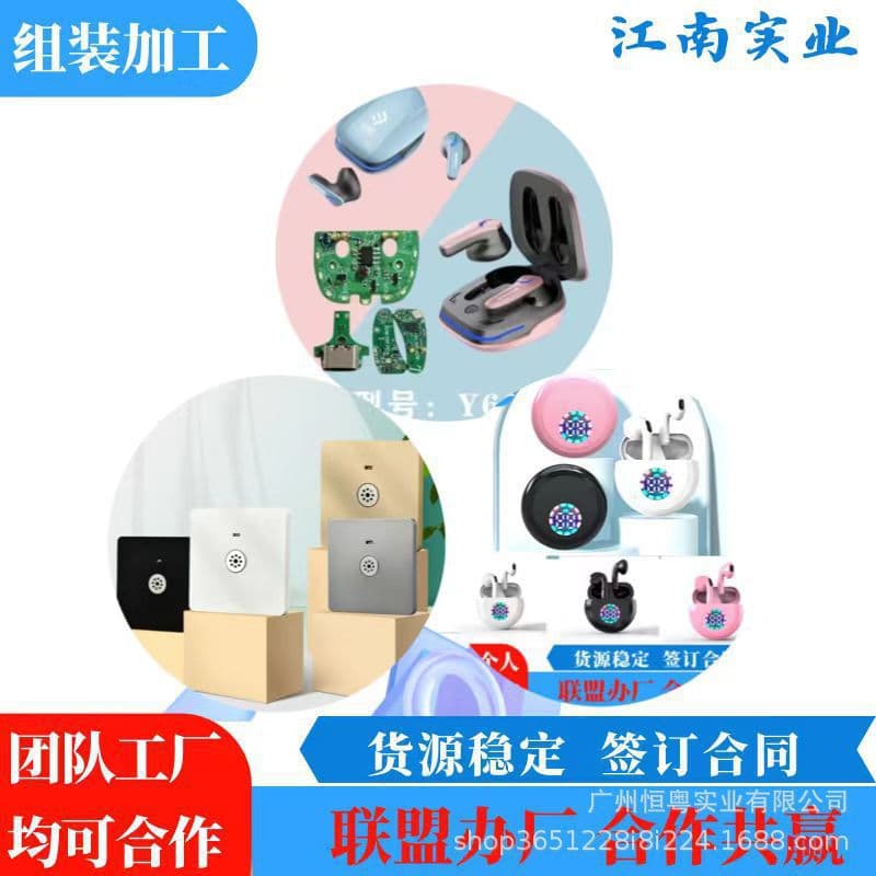 Guangzhou Source Manufacturer - Direct Electronic Project Orders, Bluetooth Earphone Agency Assembly, Franchise Cooperation for Factory Establishment