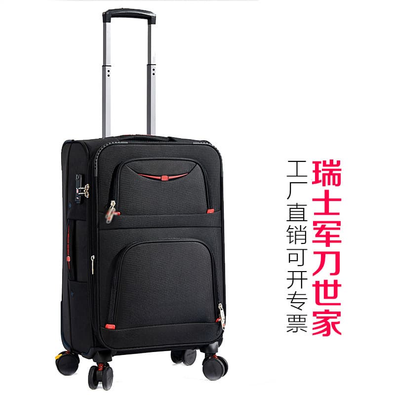 Oxford trolley case custom-printed logo suitcase 32-inch large-capacity suitcase business boarding case custom-made 18