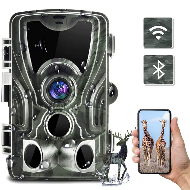 2.7K outdoor hunting camera WiFi-801Plus APP remote mobile phone control 36MP