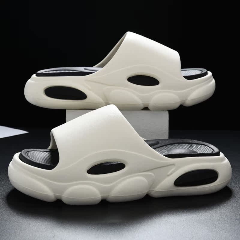 Wholesale Anti-slip Odor-proof Beach Sandals Men's Summer Home Slippers Large Size Thick Sole Wear-resistant EVA Couple Slippers