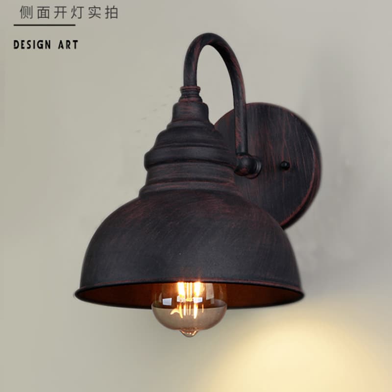 Factory Direct American Minimalist Outdoor Wall Light, Waterproof Exterior Balcony Entrance Light, Ready Stock Drop Shipping with Free Shipping