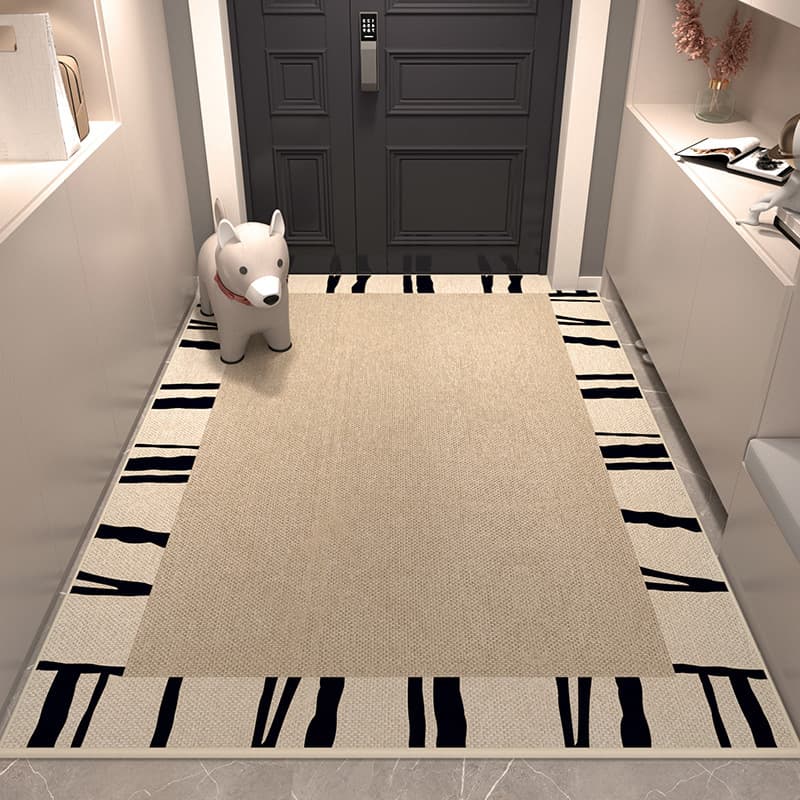 Vintage Entry Door Rug Retro Doormat Indoor Entrance Door Mat Customizable Floor Mat