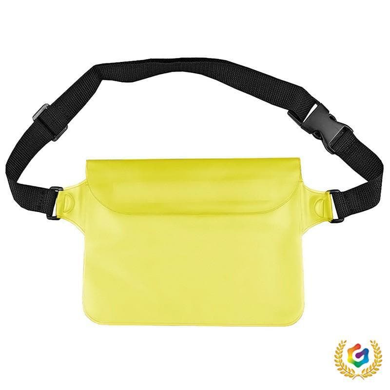 ↬ Ready-to-Ship Dive Waterproof Phone Waist Pack for Rafting and Beach, Sealed Touchscreen Transparent PVC Waist Bag