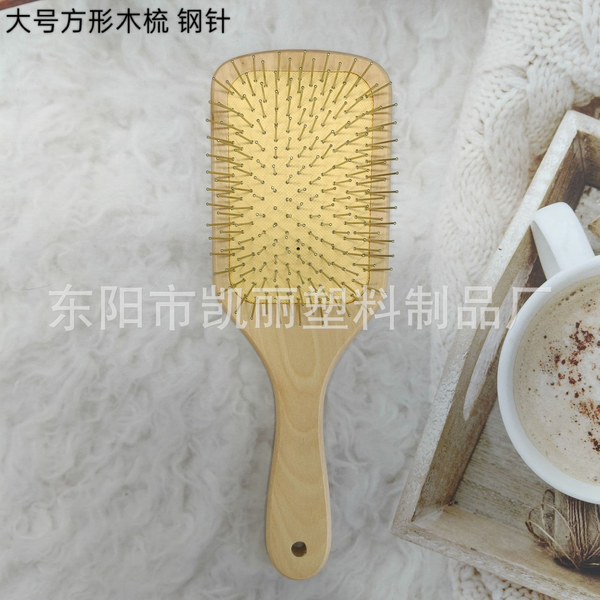 Foreign trade wholesale air bag comb household massage comb grass wood bamboo comb oval square steel needle comb wood comb