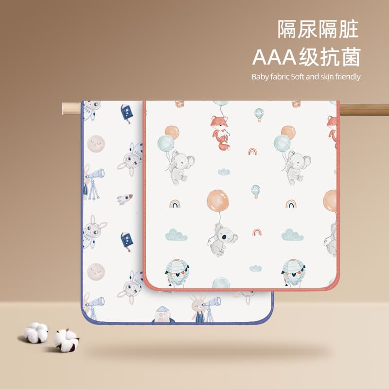 Waterproof, washable, breathable cotton baby changing pad, large size baby weaning pad, menstrual pad, period mattress pad