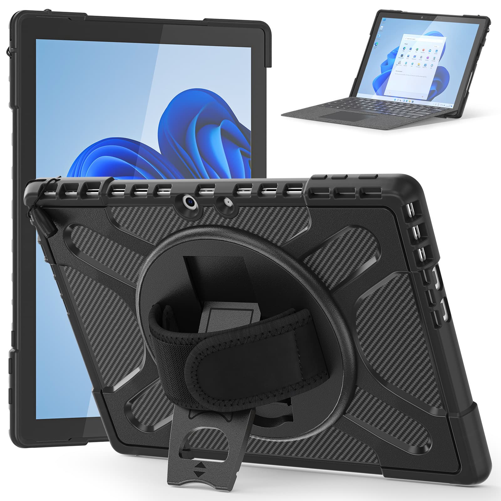 Suitable for surface protective case pro8 anti-fall Pro12 shell pro9/pro10 three-proof go Microsoft protective case