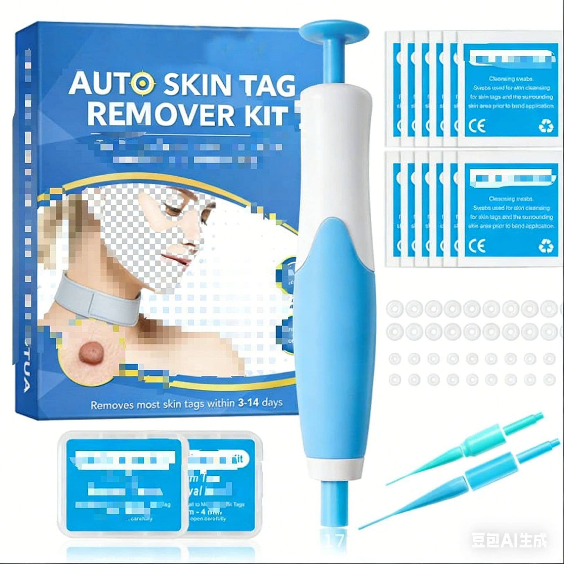 Skin Tag Removal Tool - Skin Tag Remover Pen for Moles, Corns, and Warts - Home Manual Wart Remover