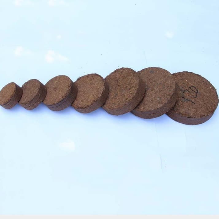 Coconut Planting Soil Coconut Brick Blocks Potted Compressed Soil Nutrient Blocks Contains Fertilizer Nutritious For Flowers