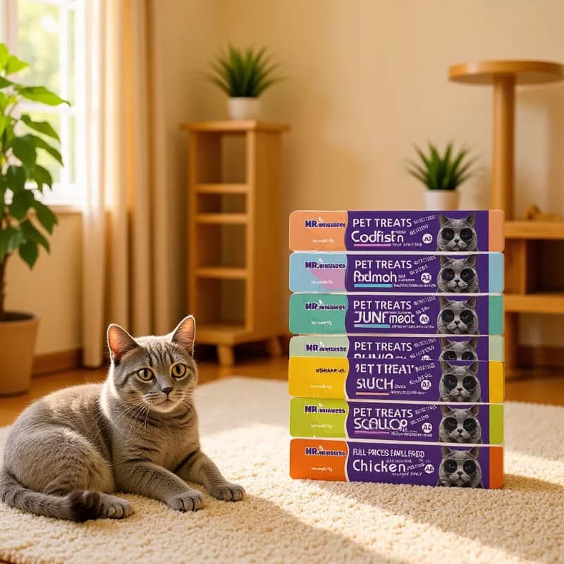 Pet Food Snacks, Cat Strips, Wet Food for Pregnant Cats and Adult Cats, Nutritional Products, Factory Direct Sales, Whole Box Wholesale