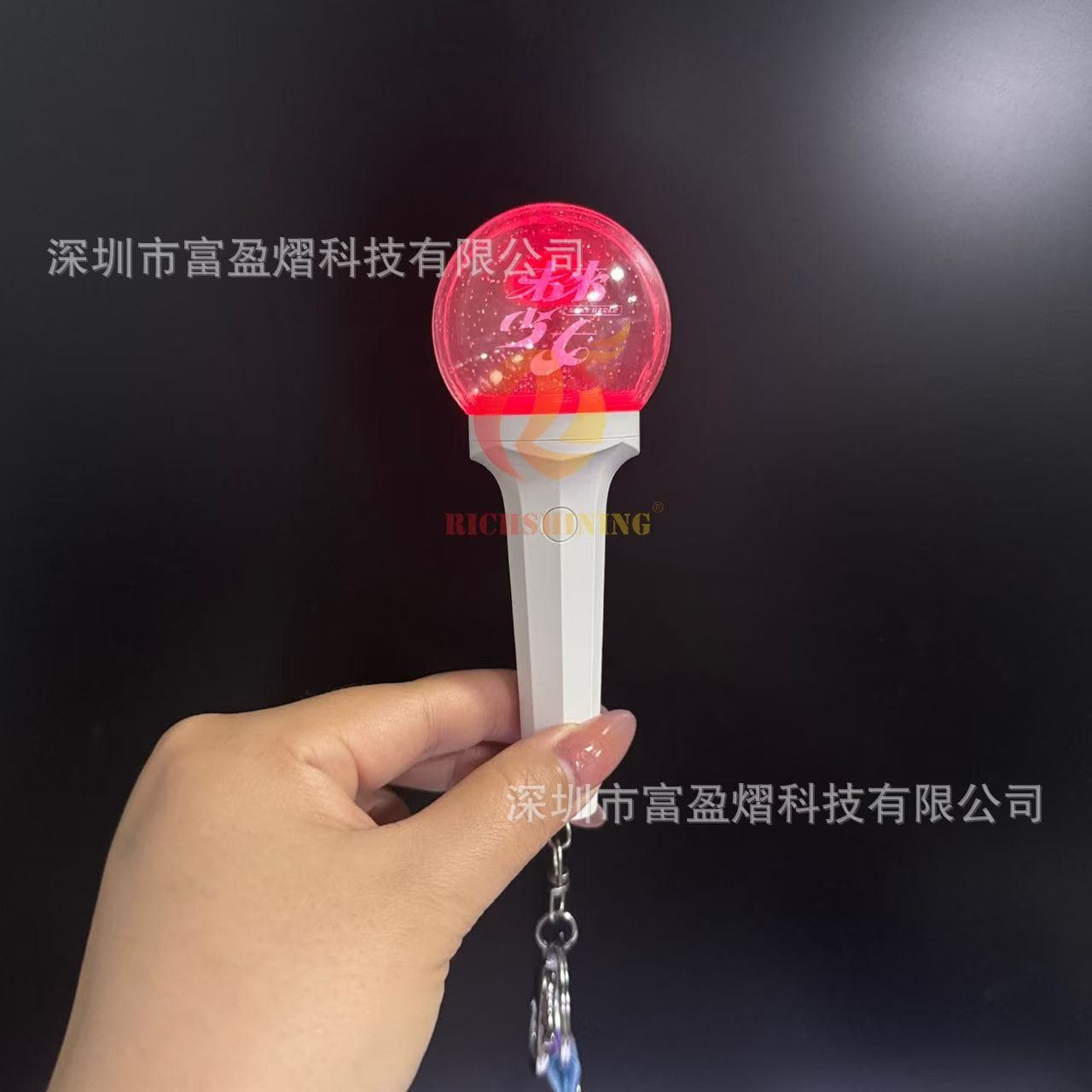 Fuyingyi manufacturer customized MINI light-up support stick kpop spot mini keychain led light-up stick