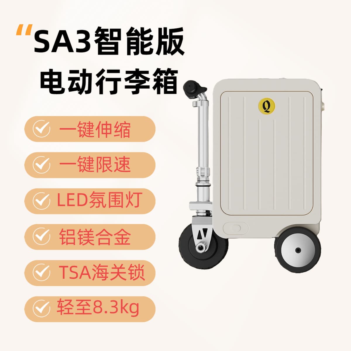 New Foreign Trade Front-Opening Suitcase Universal Wheel Carry-On Multi-Functional Travel Case Two-Person Rideable Trolley Case