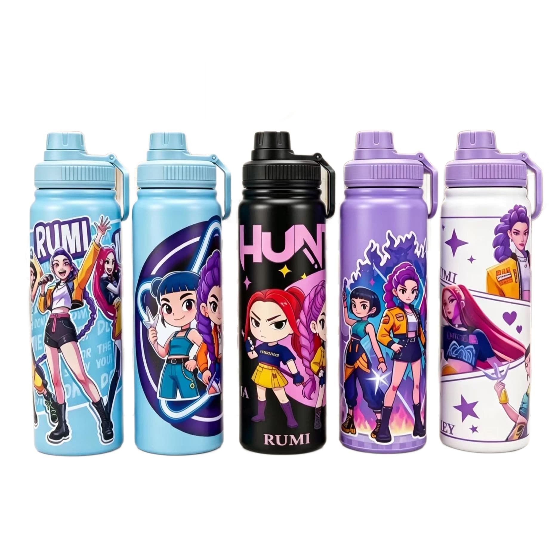 Witch Hunter Girl Group K-POP cross-border Xiyin temu Amazon tk popular space pot sports pot bouncing lid water cup