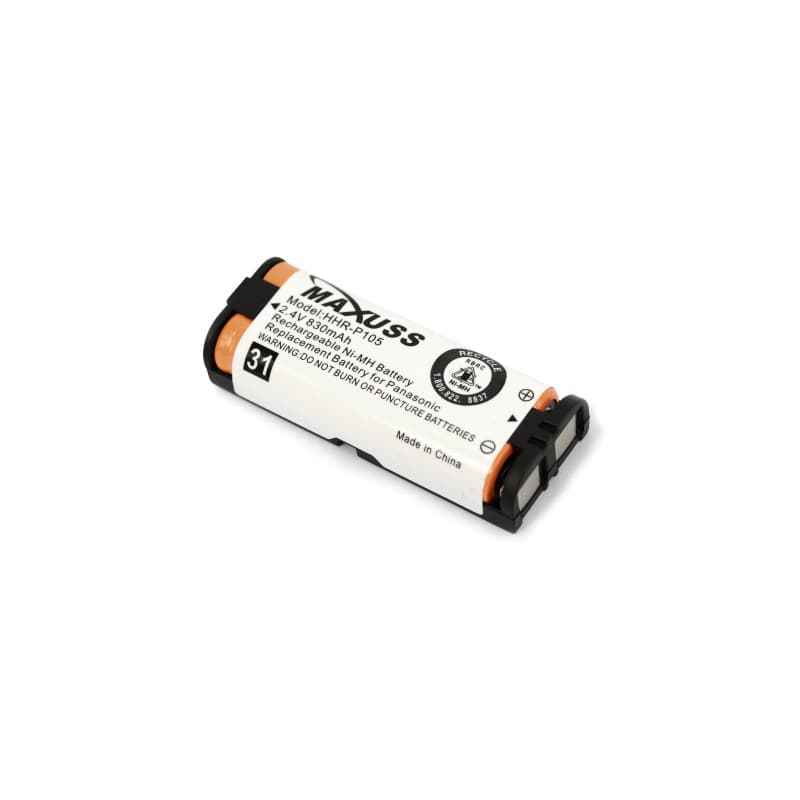 HHR-P105 Ni-MH 2.4V Rechargeable Battery Pack for Cordless Telephones