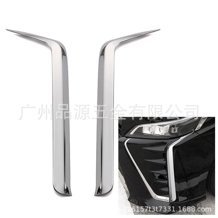 Fits Toyota 2017 Voxy 80 Fog Light Trim Strip Front Fog Light Eyebrow Trim Strip Modification Body Decoration