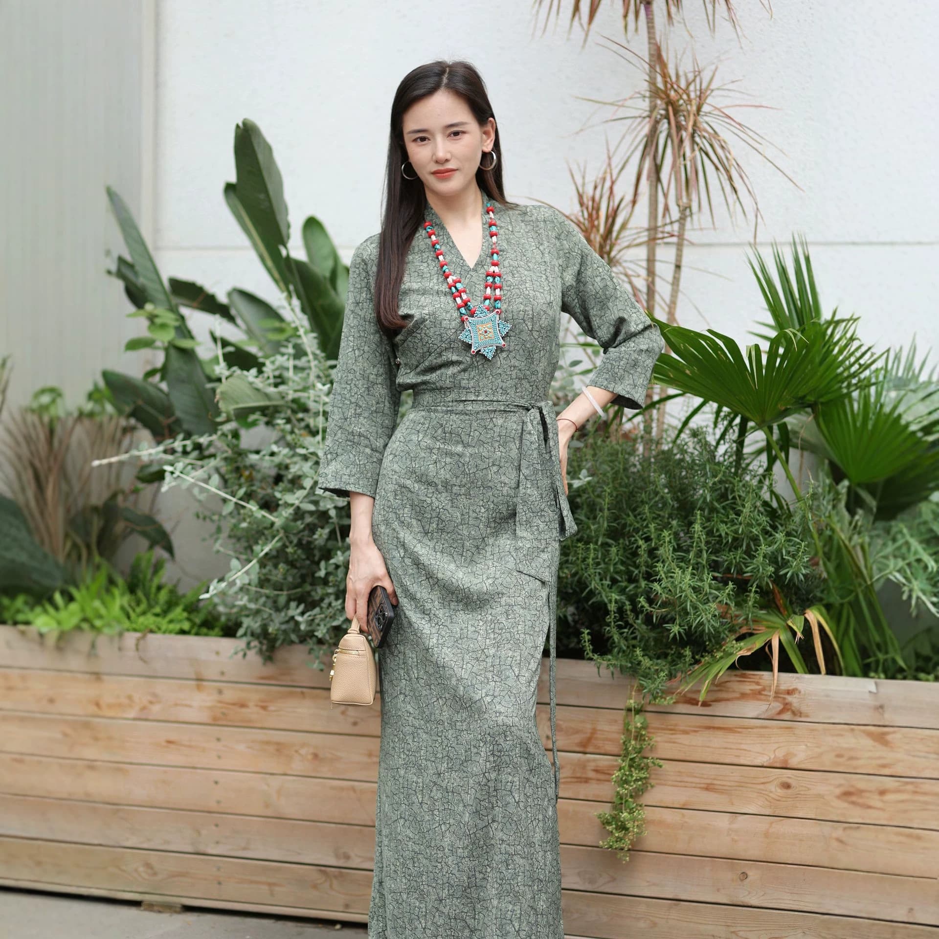Drop Shipping Tibetan Women's Bola Skirt Tibetan Clothing Summer Cultural Event BLQ510