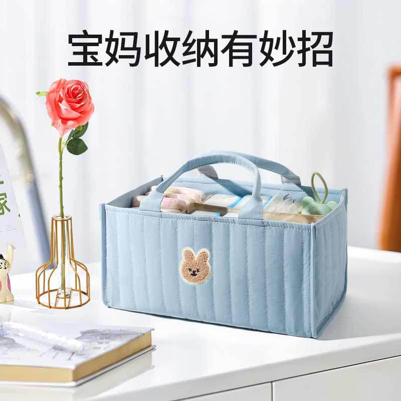 Diaper storage bag, multifunctional diaper bag, foldable mommy bag, baby diaper bag, mommy handbag
