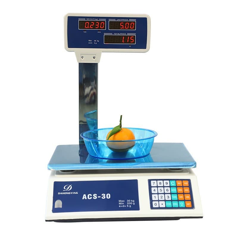 Export English Version Electronic Scale Pricing Scale with Pole Arm Electronic Scale 30kg/40kg