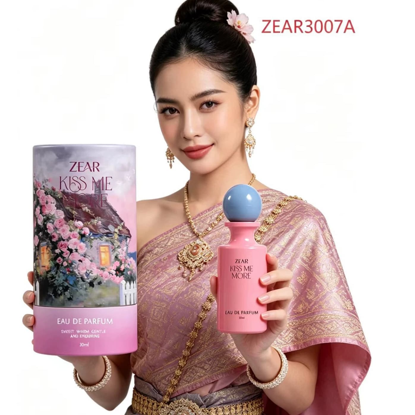 Cross-border Southeast Asia Thailand influencer women's perfume long-lasting subtle floral scent fresh natural factory wholesale