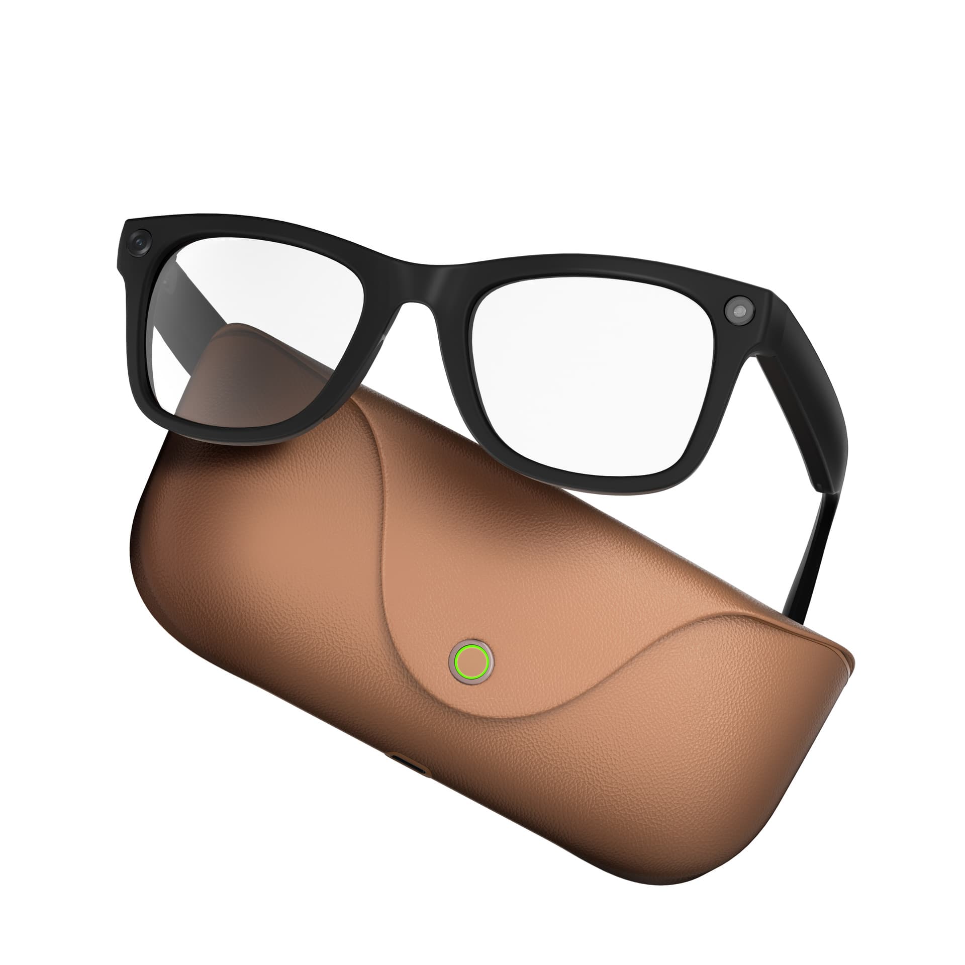 New Cross-Border AI Glasses with 800W Pixel Camera, Photo, Video, Audio Recording, Music Playback, Translation, HD