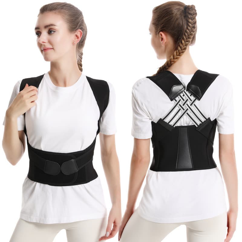 Cross-border Adult Posture Corrector Invisible Shoulder Back Brace Support Belt Waist Protector Hot Selling