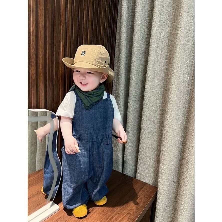 Boys' Pants Children's Summer 2025 New Trendy Popular Overalls Baby Girl Super Nice Jeans