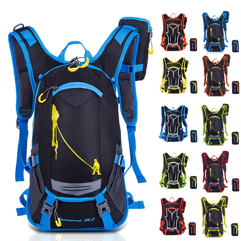 Warnerheim Cross-border New Cycling Bag Outdoor Hiking Backpack Large Capacity Water-repellent Bicycle Backpack