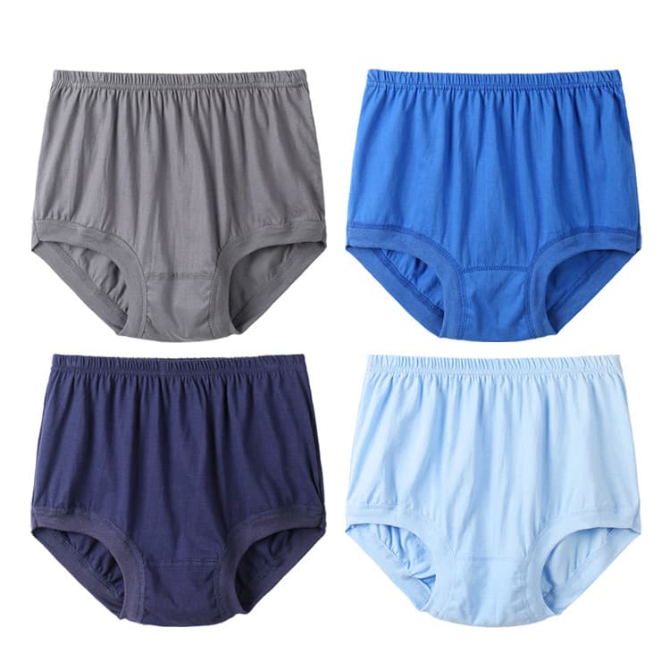 200kg men's briefs, elderly, pure cotton, loose, comfortable, extra large, wholesale, drop shipping, cross-border.