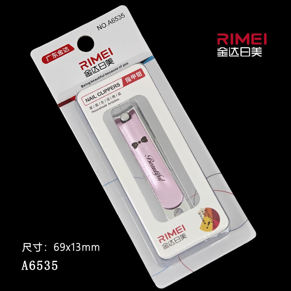 Jinda Rimei Individually Packaged Nail Clippers - Fashionable Two-Tone Design Nail Clipper - Individually Packaged Manicure Scissors