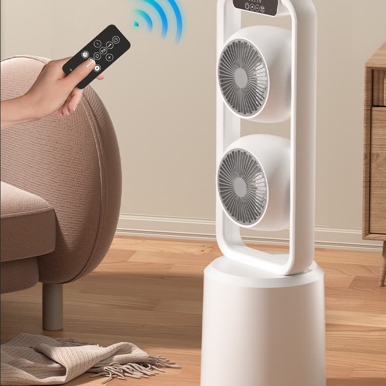 2024 New Model Bidirectional DC Air Circulator Fan for Table and Floor Use
