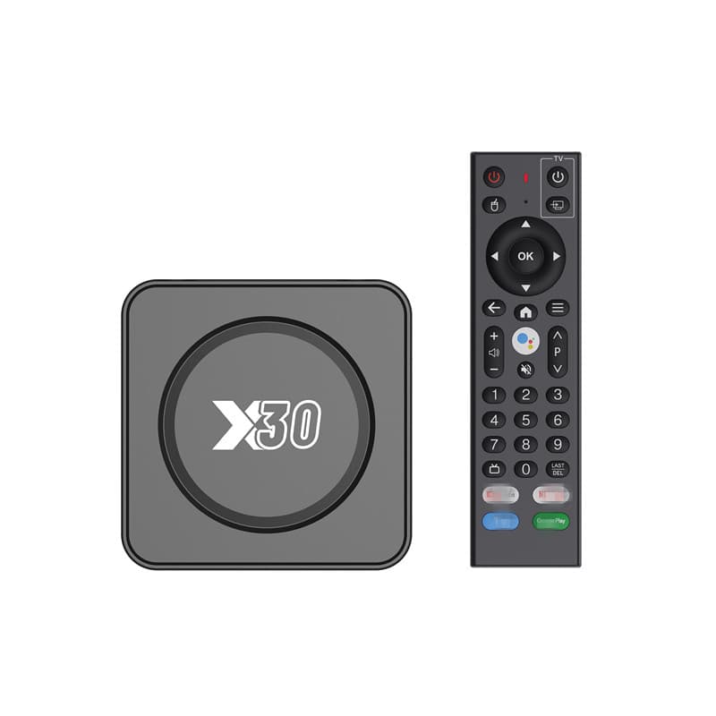 X30 TV Box Allwinner H618 Box Dual-Band 5G WiFi Voice Remote HD Media Player 4GB/32GB