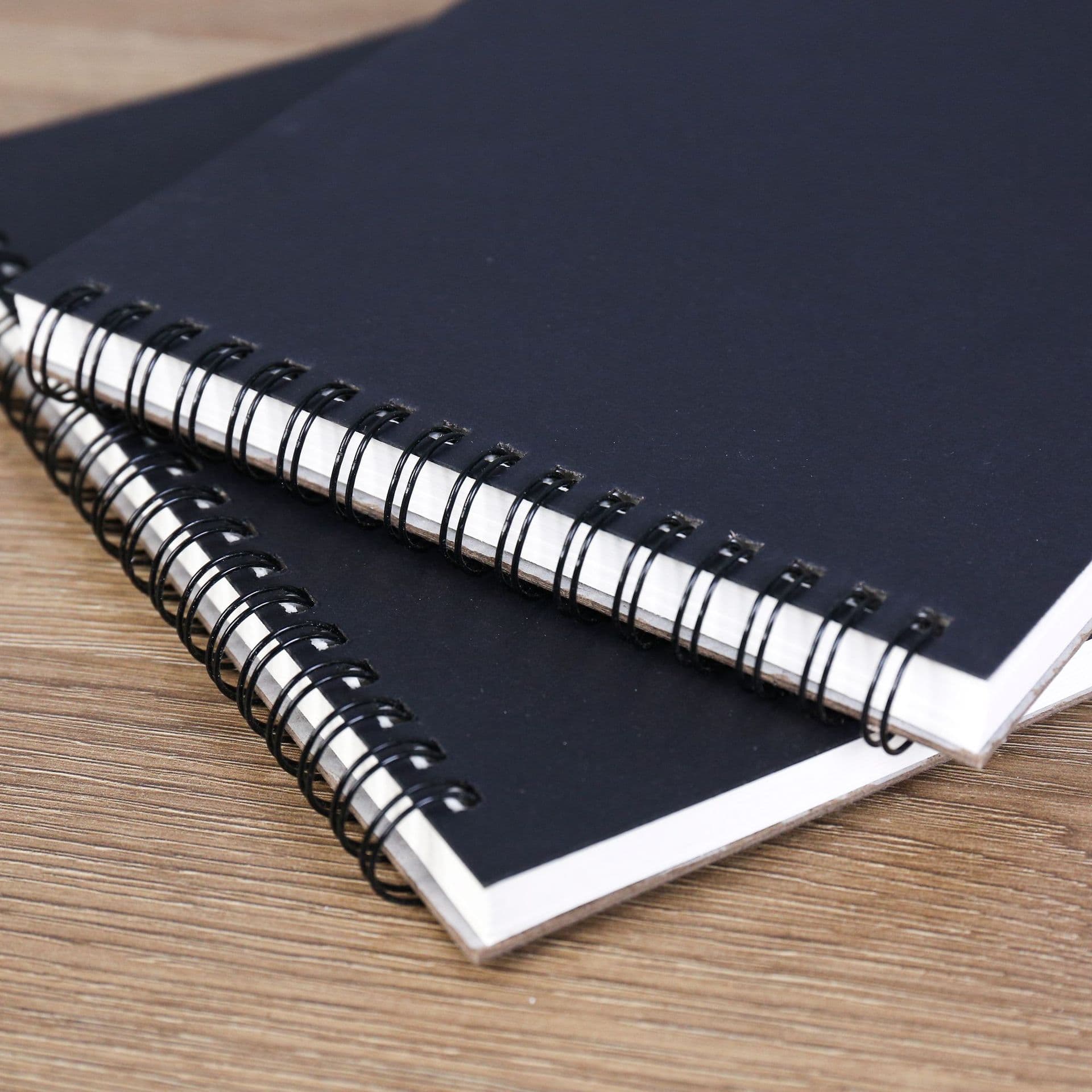 Thick Black Card 8K in Stock Sketchbook A3 A4 16K Top Spiral Notebook A5 Simple Student Drawing Book