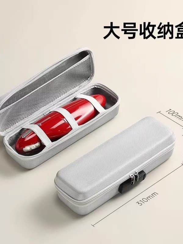 Toy Password Storage Box, Vibrator Adult Products Privacy Protection EVA Storage Bag with Password Lock